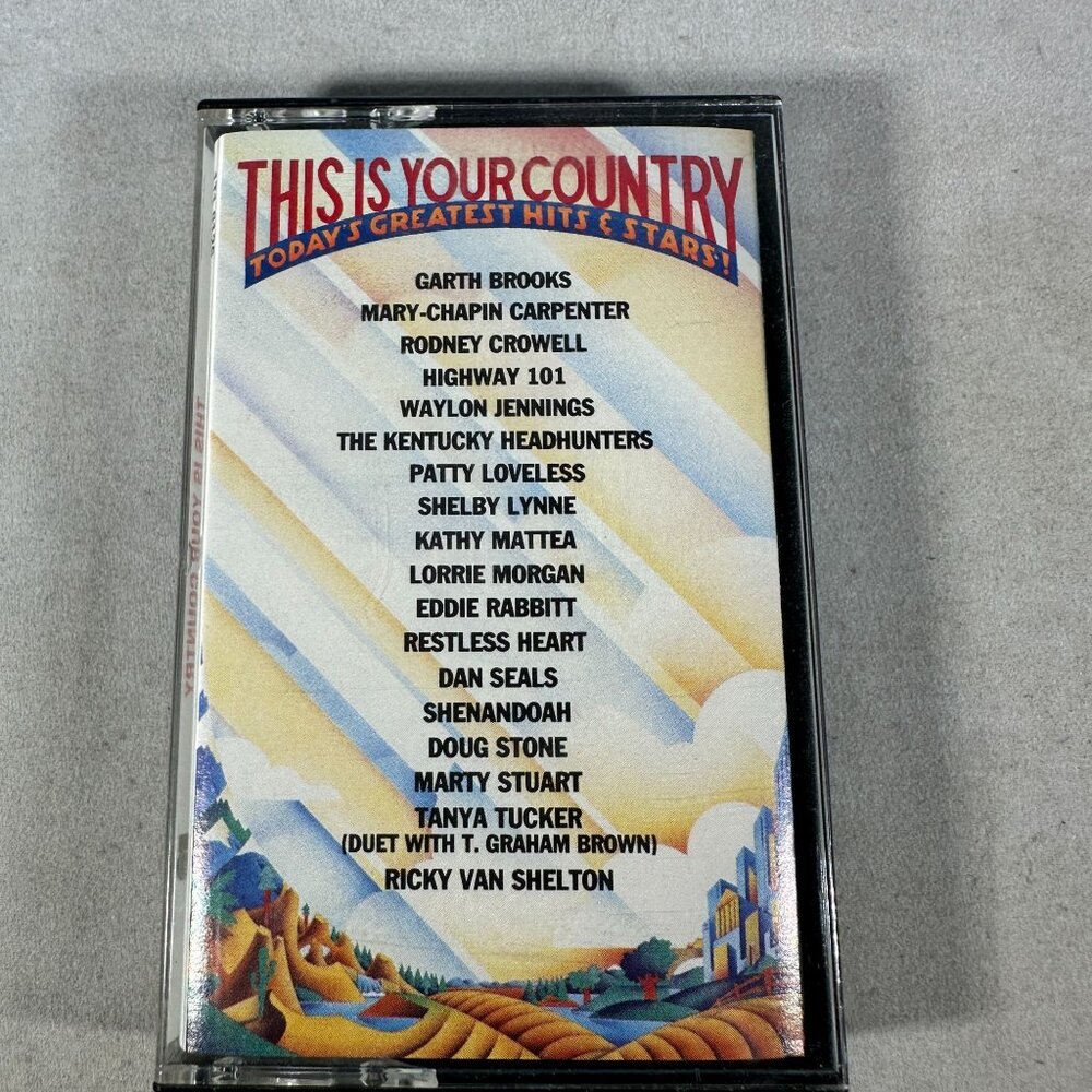 This Is Your Country Cassette  Todays Greatest Hits & Stars  Realm Records 1990